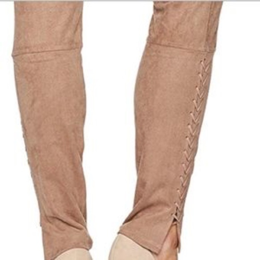 SOLD Lysse | Tan Mission Faux Suede Leggings *NWT* - Picture 4 of 8